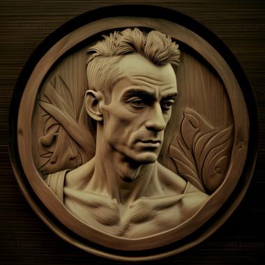 3D model Travis Bickle (STL)